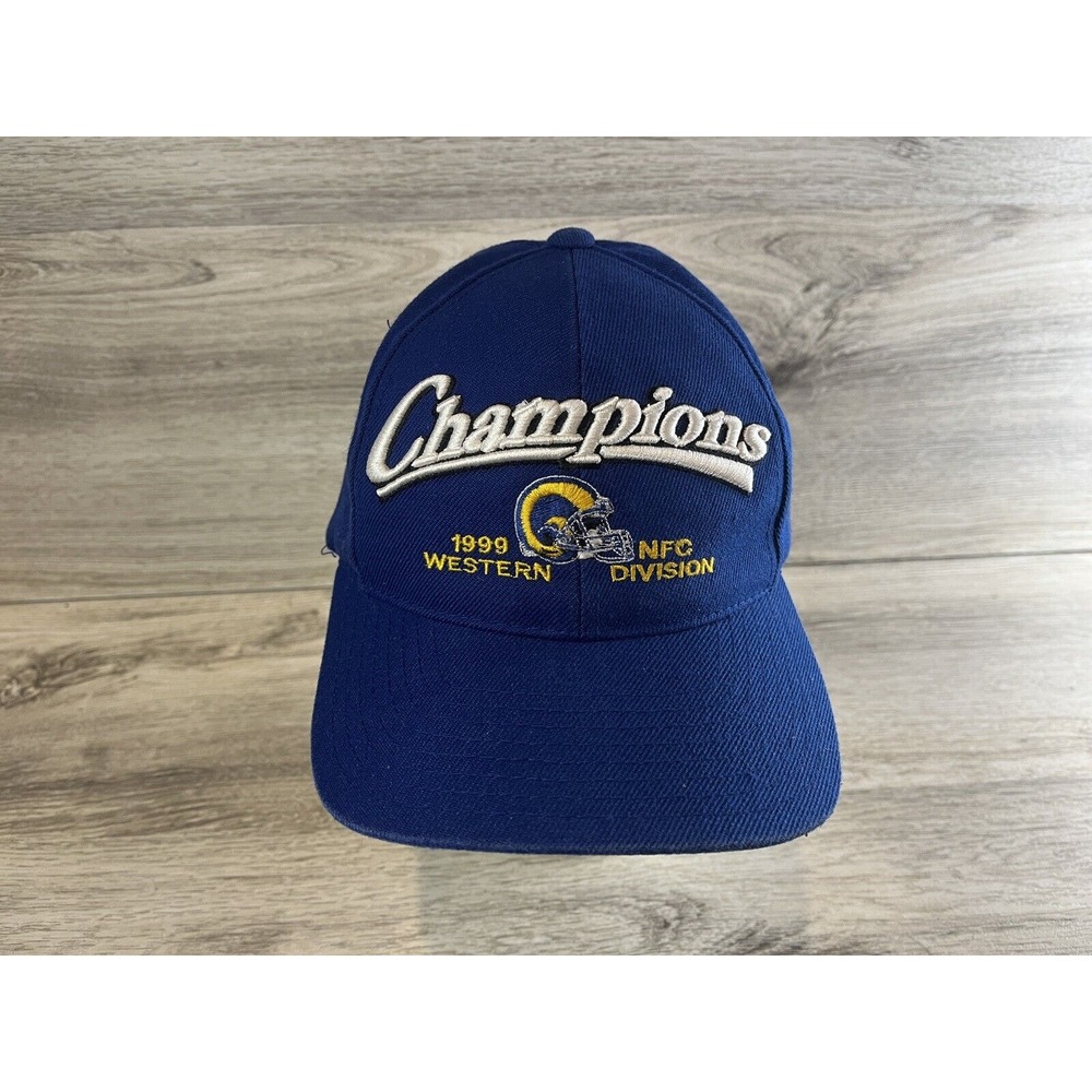Vintage Logo Athletic Snapback St. Louis Rams 1999 Western Division Champions